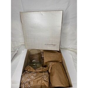 Crystal Shoppe Glassware Set Stone Mountain Marietta College Park Tumblers